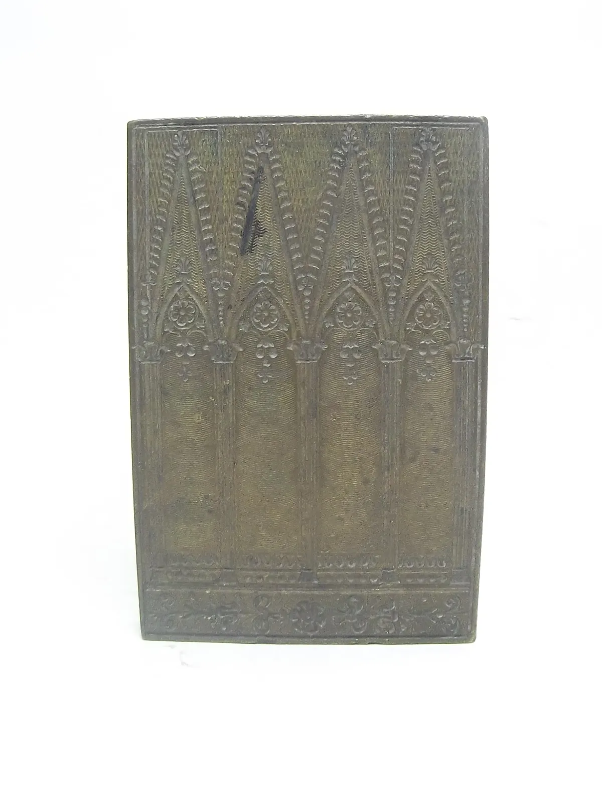 Grabado en bronce