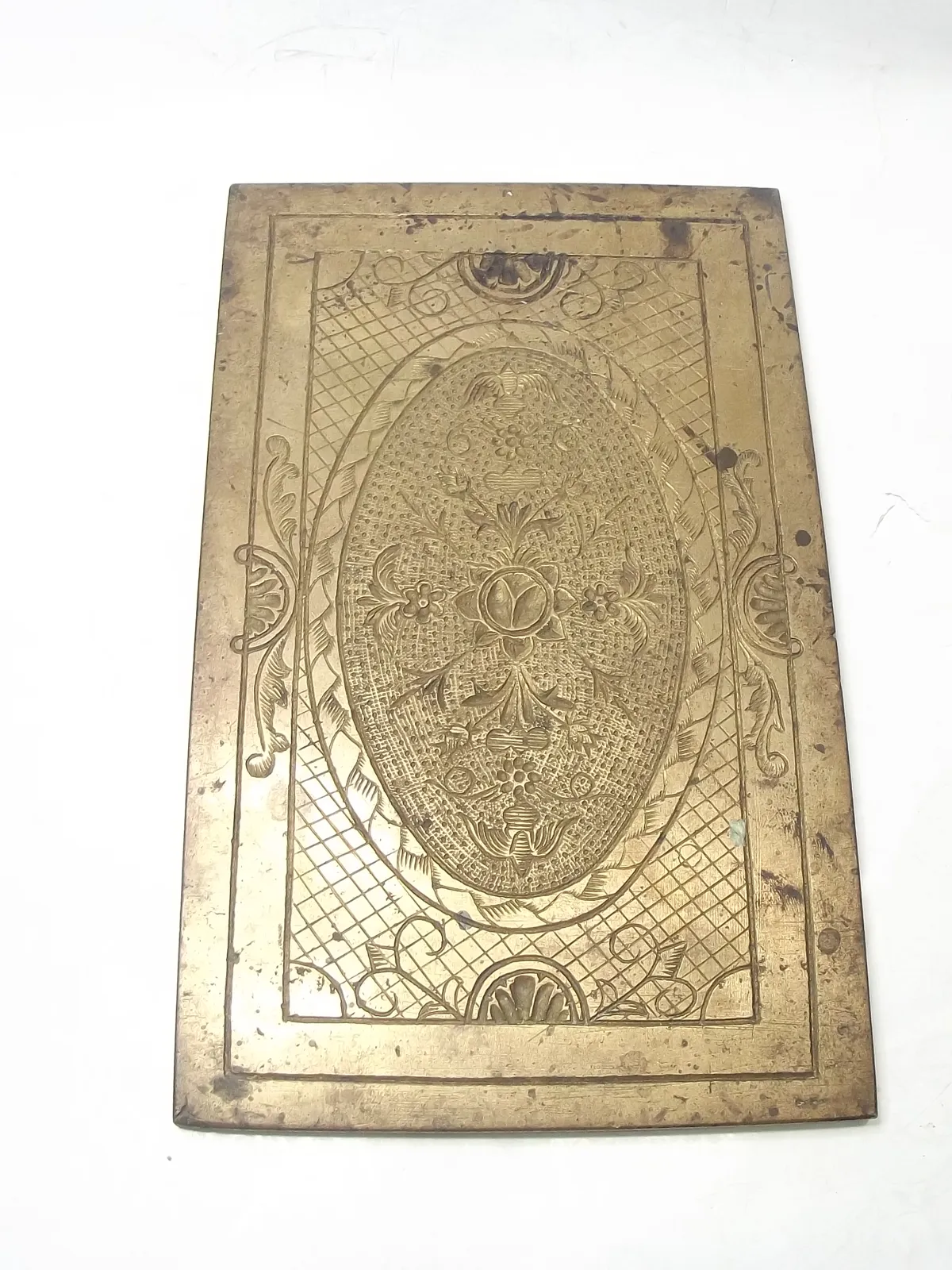 Grabado en bronce