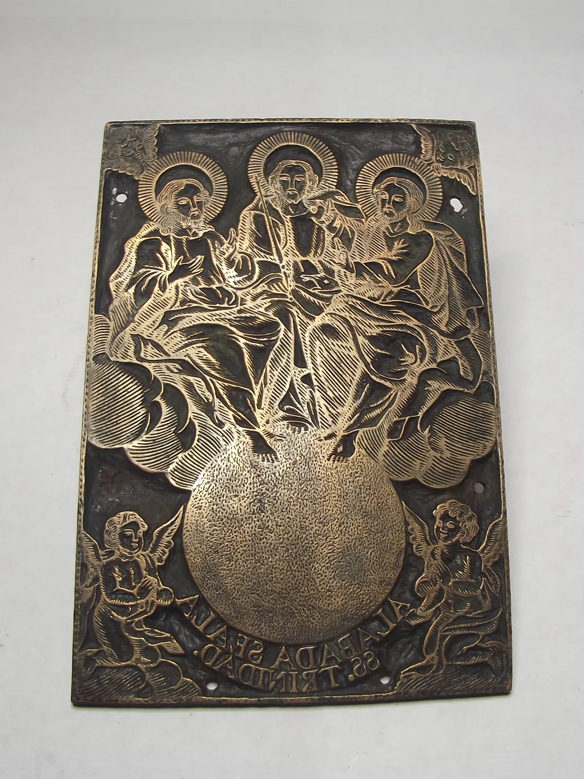 Grabado en bronce