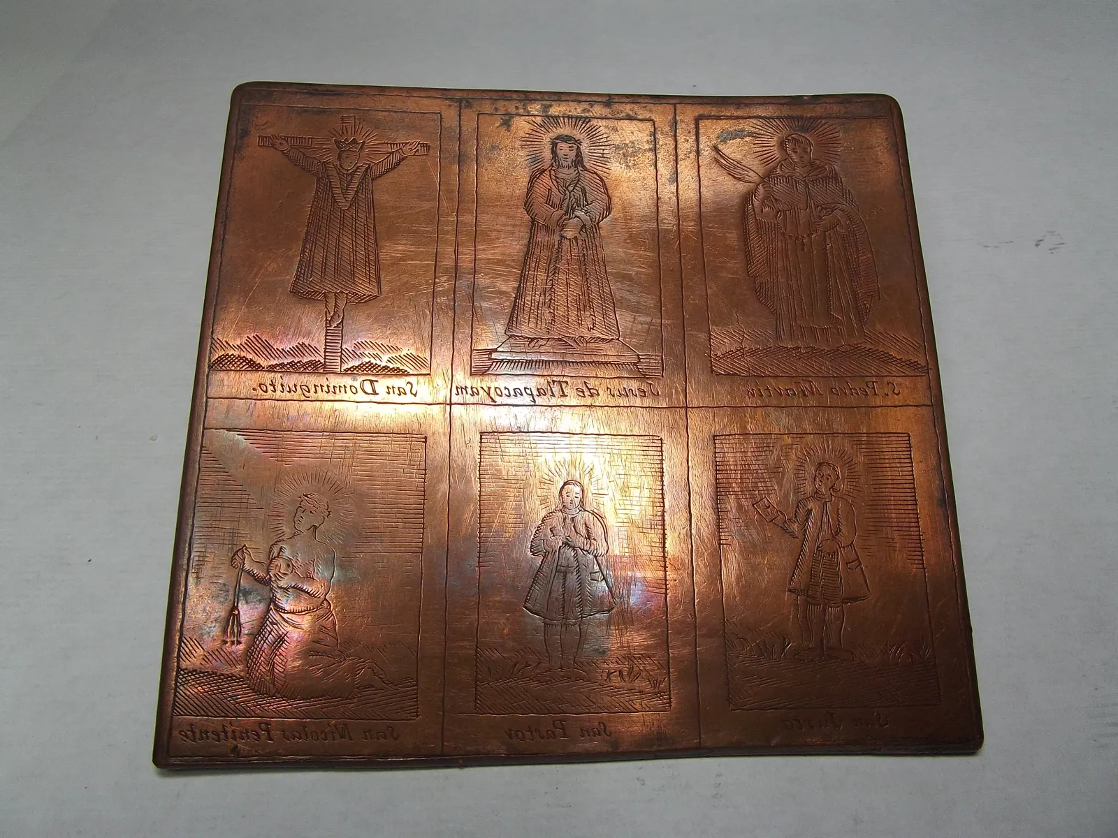 Grabado en cobre