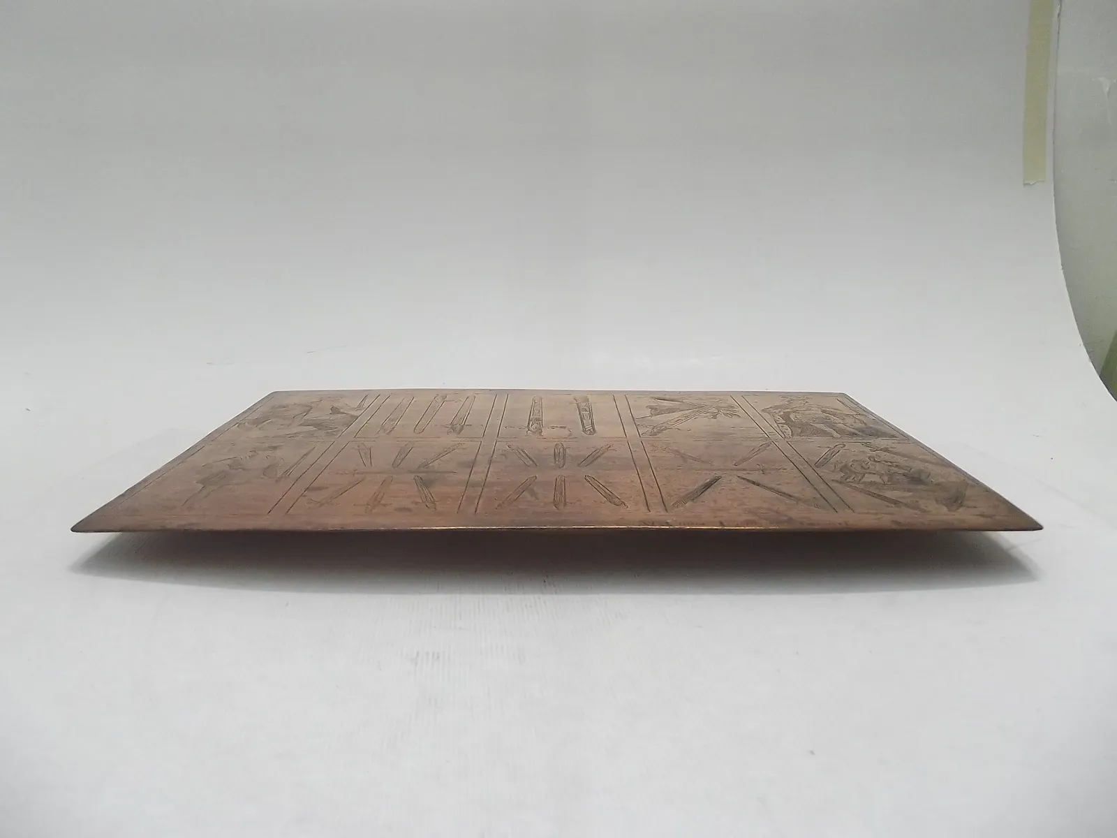Plancha de cobre para naipes