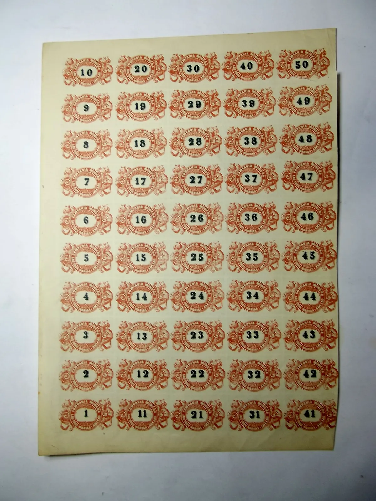 Impreso en papel
