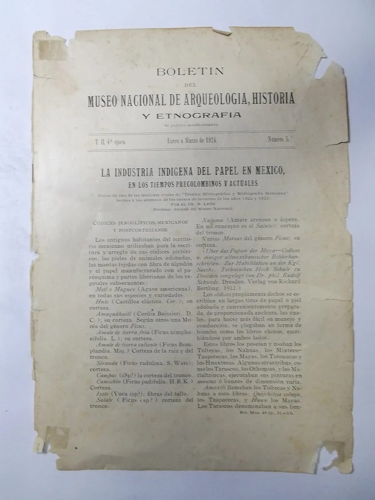 Impreso en papel