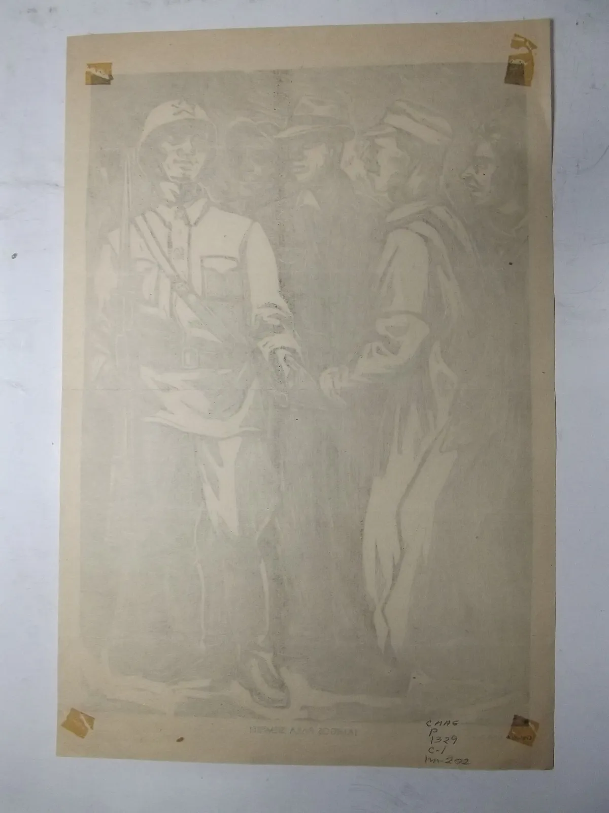 Impreso en papel de alfredo zalce
