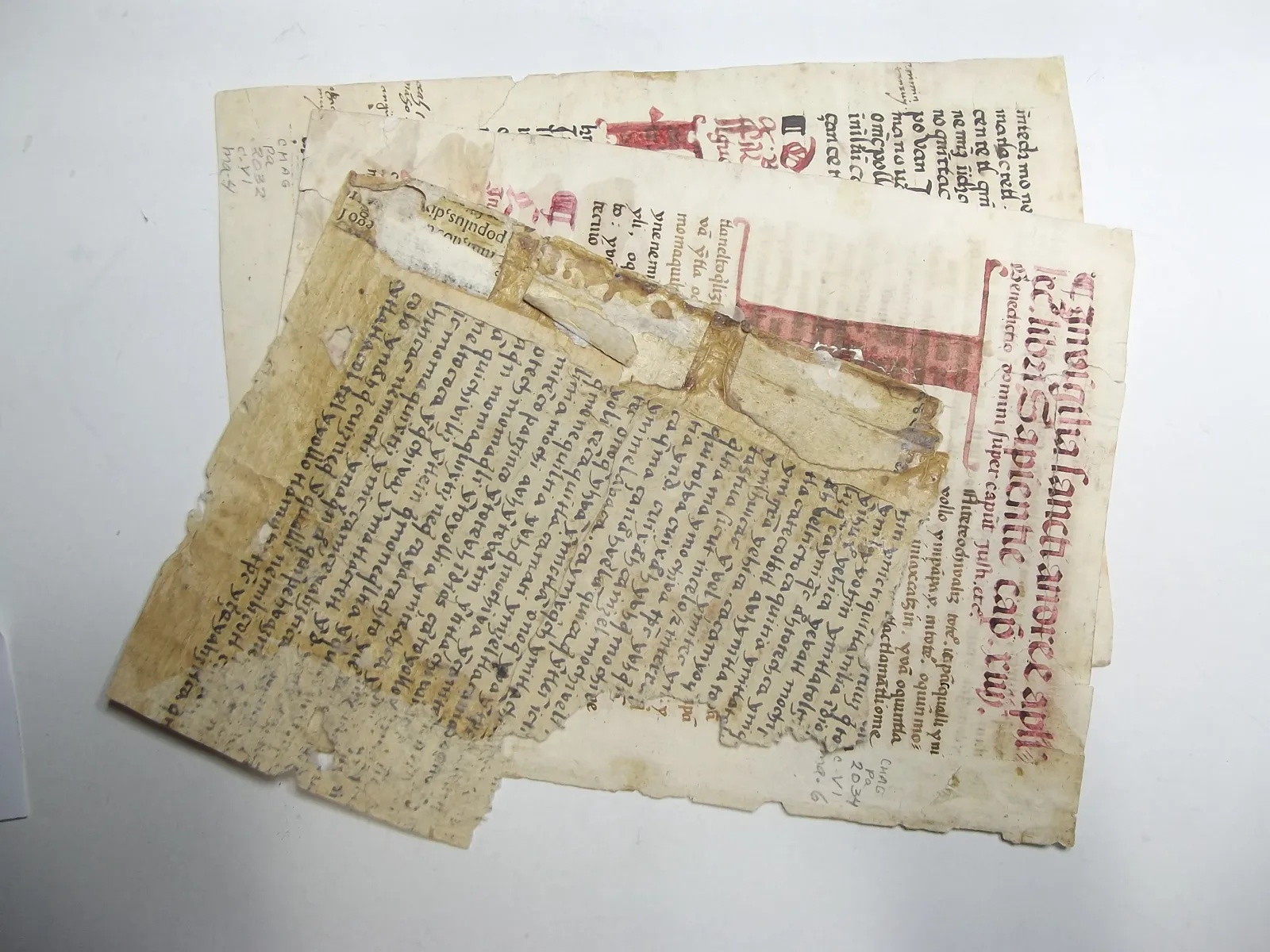 Manuscrito en papel