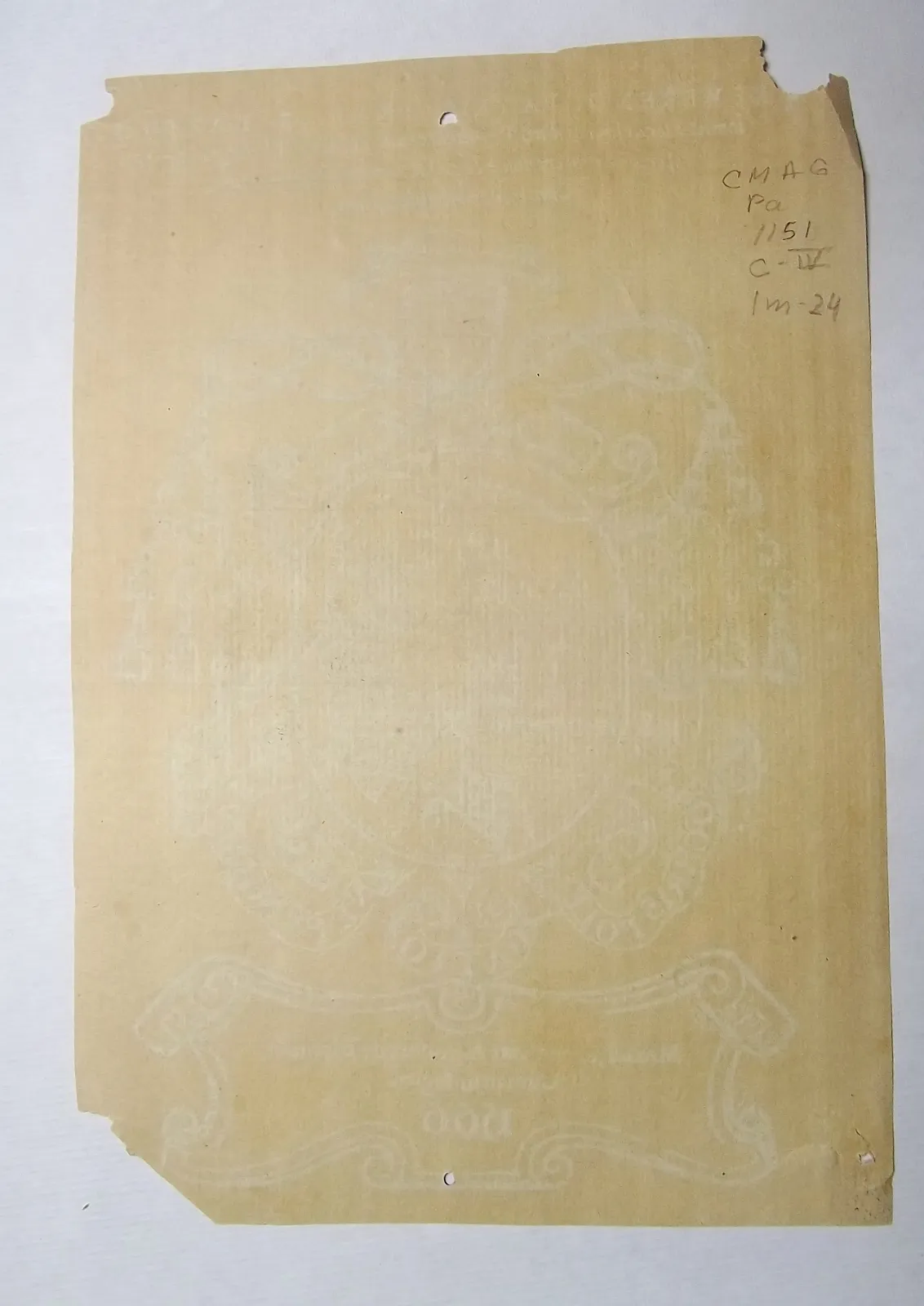 Impreso en papel
