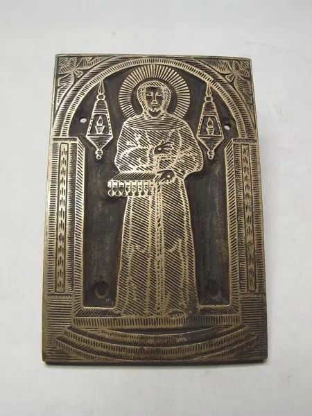 Grabado en bronce