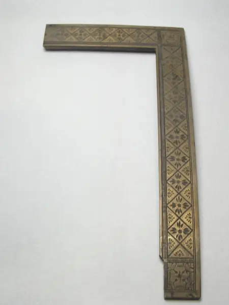 Grabado en bronce