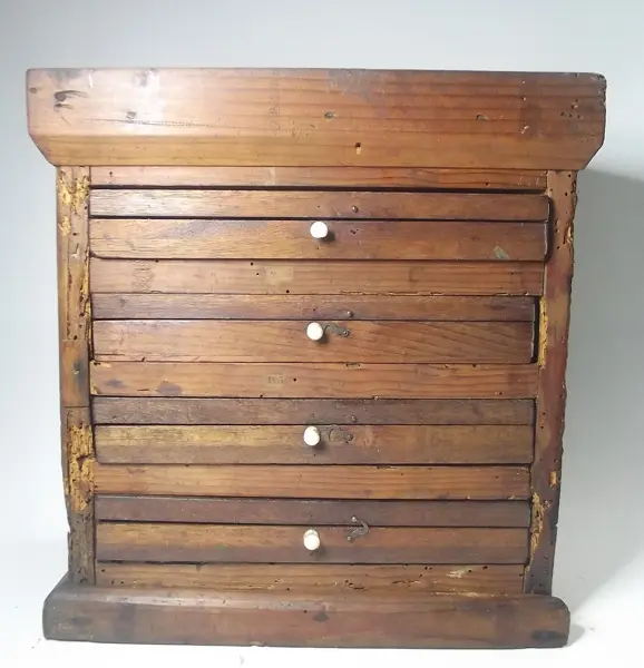 Cajonera para tipos