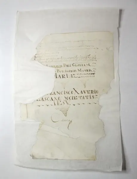 Manuscrito en papel